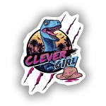 Clever Girl Sticker (Peel N' Stick)